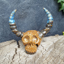 Load image into Gallery viewer, Hellmelter Skull in Buried Brown