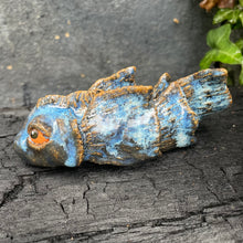 Load image into Gallery viewer, Koi Fish Friends in Orange and Opalescent Blue