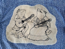 Load image into Gallery viewer, Folk Singin’ Animals Patched Button Down Shirt, Medium