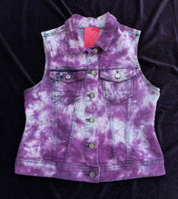 Load image into Gallery viewer, Boldly Going Nowhere Denim Vest, Women’s Medium