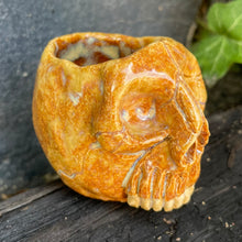 Load image into Gallery viewer, SkullSplitter Micro Mug in Green, Brown or Periwinkle