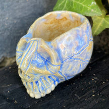 Load image into Gallery viewer, SkullSplitter Micro Mug in Green, Brown or Periwinkle