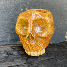 Load image into Gallery viewer, SkullSplitter Micro Mug in Green, Brown or Periwinkle