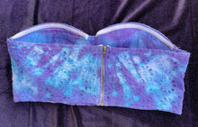 Load image into Gallery viewer, Lilac Love Tie Dye Bandeau Bralette Top, Large