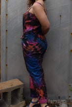 Load image into Gallery viewer, Dark Rainbow Cotton Zip-Up Jumpsuit Size 2