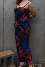 Load image into Gallery viewer, Dark Rainbow Cotton Zip-Up Jumpsuit Size 2