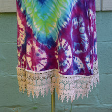 Load image into Gallery viewer, Purple Limeade Rayon Dress Size Large