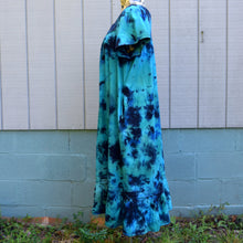 Load image into Gallery viewer, Earthy Blues Denim Short Sleeve Dress, Size 1X