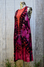 Load image into Gallery viewer, Deeply in Lava Rayon Tank Dress, Size Medium
