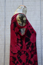 Load image into Gallery viewer, Berry Punch Rayon Dress with Shoulder Cutouts, Size Extra Large