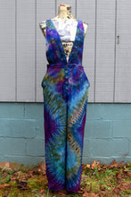 Load image into Gallery viewer, Olive Blues Covertible Top Jumpsuit, Size Medium