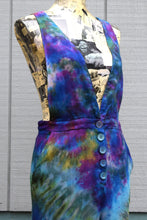 Load image into Gallery viewer, Olive Blues Covertible Top Jumpsuit, Size Medium