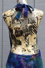 Load image into Gallery viewer, Olive Blues Covertible Top Jumpsuit, Size Medium