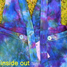 Load image into Gallery viewer, Olive Blues Covertible Top Jumpsuit, Size Medium