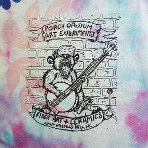 Porch Opossum Art Logo Patch