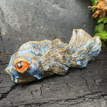 Load image into Gallery viewer, Koi Fish Friends in Orange and Opalescent Blue
