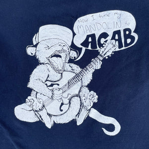ACAB Opossum Tee Shirt, Various Sizes & Colors