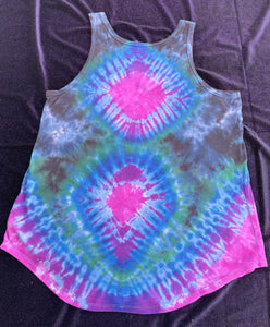 Reefer Reaper Tie Dye Tank Top, XL