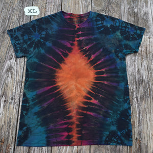 Soundside Sunset  Tie Dye Crew Neck T-Shirt Collection in Large, XL or 2XL
