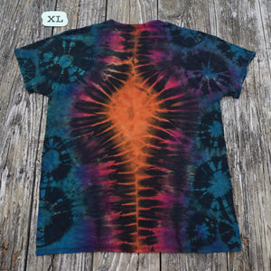 Soundside Sunset  Tie Dye Crew Neck T-Shirt Collection in Large, XL or 2XL