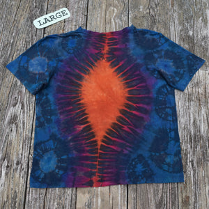 Soundside Sunset  Tie Dye Crew Neck T-Shirt Collection in Large, XL or 2XL
