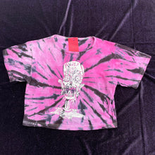 Load image into Gallery viewer, Boldly Going Nowhere Tie Dye Crop Top, Size Small
