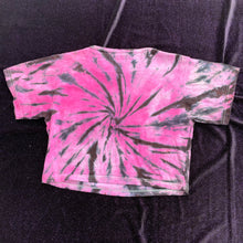 Load image into Gallery viewer, Boldly Going Nowhere Tie Dye Crop Top, Size Small
