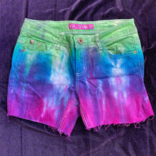 Load image into Gallery viewer, Tie Dye Cut-Offs, Waist 30”
