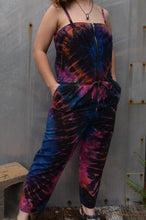 Load image into Gallery viewer, Dark Rainbow Cotton Zip-Up Jumpsuit Size 2
