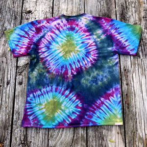 Busking Walrus Tie Dye Patch Tee, Size Unisex Medium