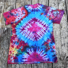 Load image into Gallery viewer, Cat Dragon Tie Dye Tee Shirt, Size Unisex Small
