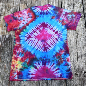 Cat Dragon Tie Dye Tee Shirt, Size Unisex Small