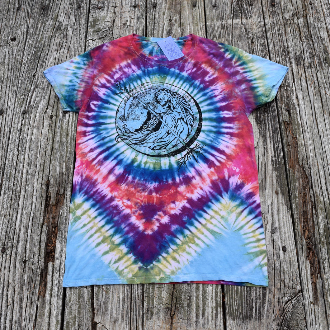 Reaper Moon Tie Dye Tee, Size Unisex Medium