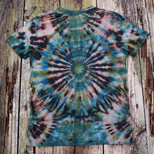 Load image into Gallery viewer, Skull in Hand Tie Dye Tee Shirt, Size Unisex Small
